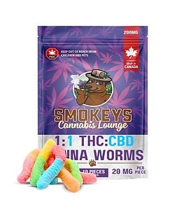 1:1 THC:CBD Canna Worms