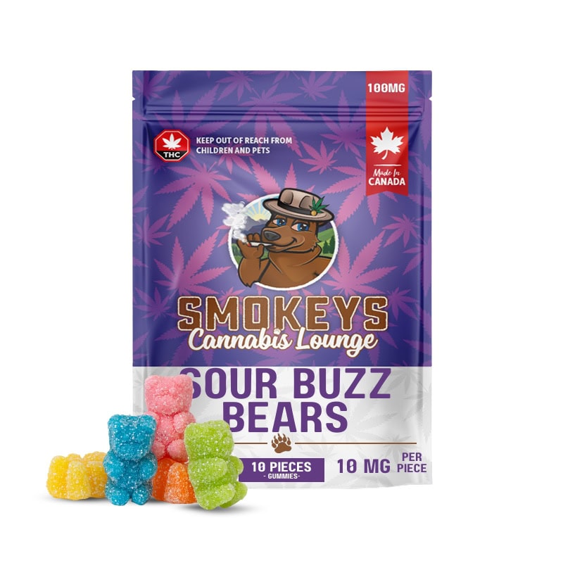 THC Sour Buzz Bears