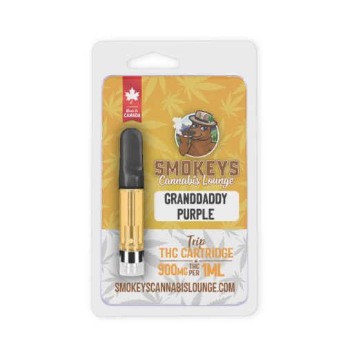 THC Cartridges (1ml) - <b>Granddaddy Purple</b>