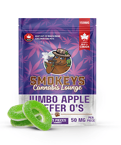 THC Jumbo Apple Reefer O's 150mg