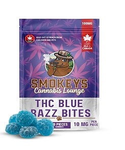 THC Blue Razz Bites