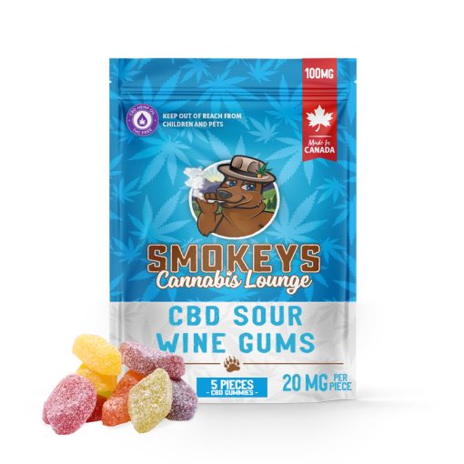 CBD Sour Wine Gums