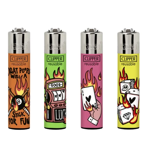 Games on Fire Clipper Lighters