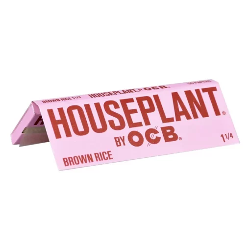 Houseplant by OCB Brown Rice Rolling Papers - 1¼