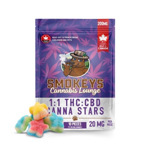 1:1 THC:CBD Canna Stars