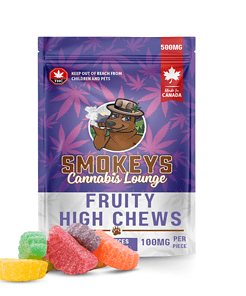 THC Fruity High Chews 500mg