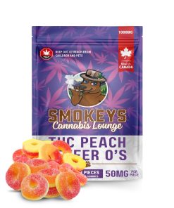1000mg THC Peach Reefer O's