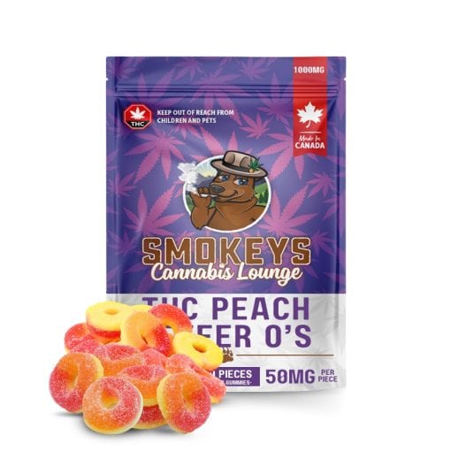 1000mg THC Peach Reefer O's
