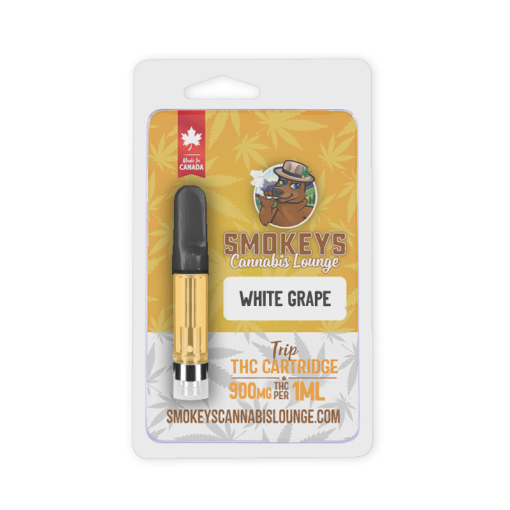 Flavoured THC Cartridges (1ml) - <b>White Grape</b>