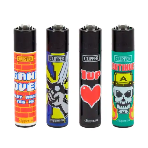8-Bit Clipper Lighters