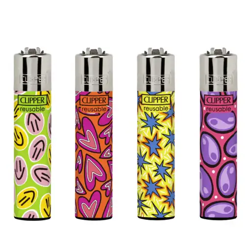 Psychedelic Clipper Lighters