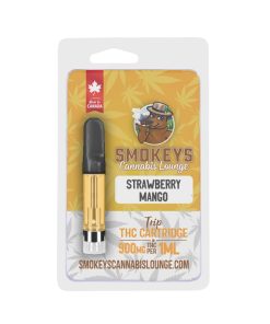 Flavoured THC Cartridges (1ml) - <b>Strawberry Mango</b>