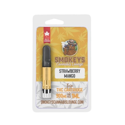 Flavoured THC Cartridges (1ml) - <b>Strawberry Mango</b>