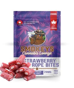 THC Strawberry Reefer Rope Bites 200mg