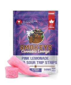 Pink Lemonade Ultra Sour Trip Strips 200mg