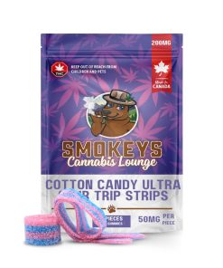 Cotton Candy Ultra Sour Trip Strips 200mg