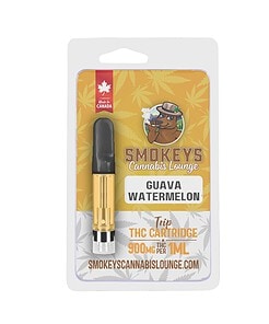 Flavoured THC Cartridges (1ml) - <b>Guava Watermelon</b>