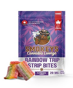 THC Rainbow Trip Strip Bites 100mg