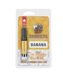 Flavoured THC Cartridges (1ml) - <b>Banana</b>