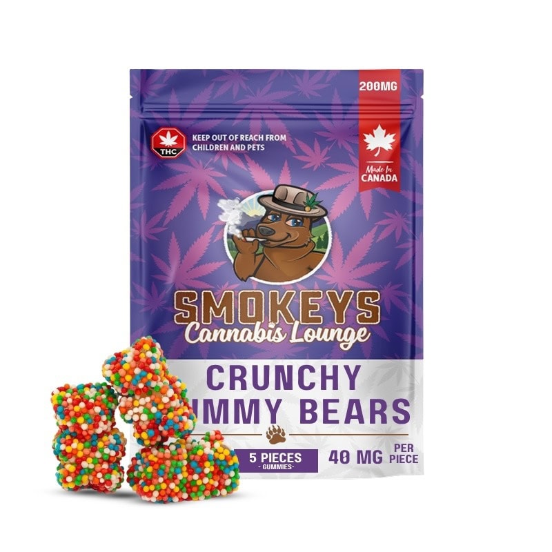 THC Crunchy Gummy Bears