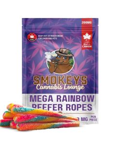 THC Mega Rainbow Reefer Ropes 40mg