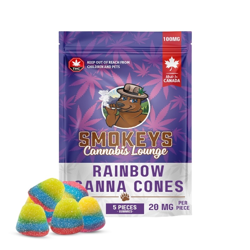 THC Rainbow Canna Cones