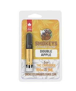 Flavoured THC Cartridges (1ml) - <b>Double Apple</b>