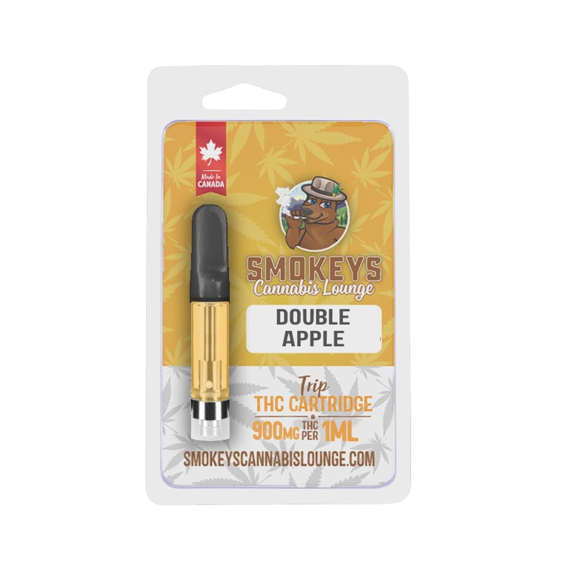 Flavoured THC Cartridges (1ml) - <b>Double Apple</b>