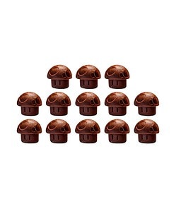 Alternative view of Higher Fire Mushroom Chocolate Bites - Butter Rum (4g)