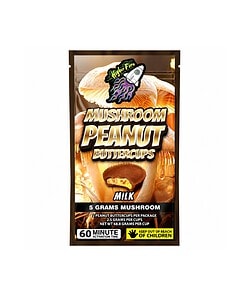 Higher Fire Mushroom Peanut Butter Cups - Milk Chocolate (5g)