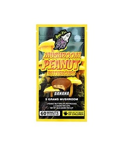 Higher Fire Mushroom Peanut Butter Cups - Banana (5g)