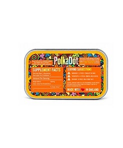 Polkadot Mushroom Gummy Cubes – Mango Sour (4g) - Image 2