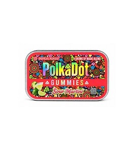 Polkadot Mushroom Gummy Cubes – Sour Martini (4g)