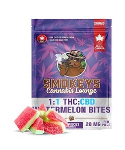 1:1 THC:CBD Watermelon Bites