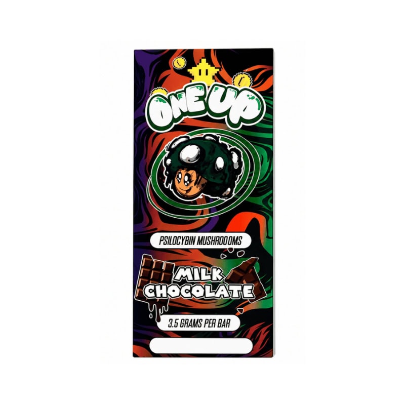 One Up Milk Chocolate Mushroom Bar (3.5g)