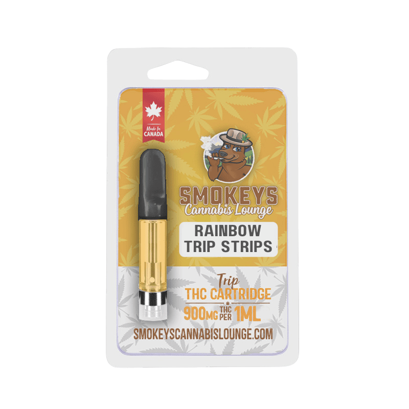 Flavoured THC Cartridges (1ml) - <b>Rainbow Trip Strips</b>