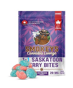 1:1 THC:CBD Saskatoon Berry Bites