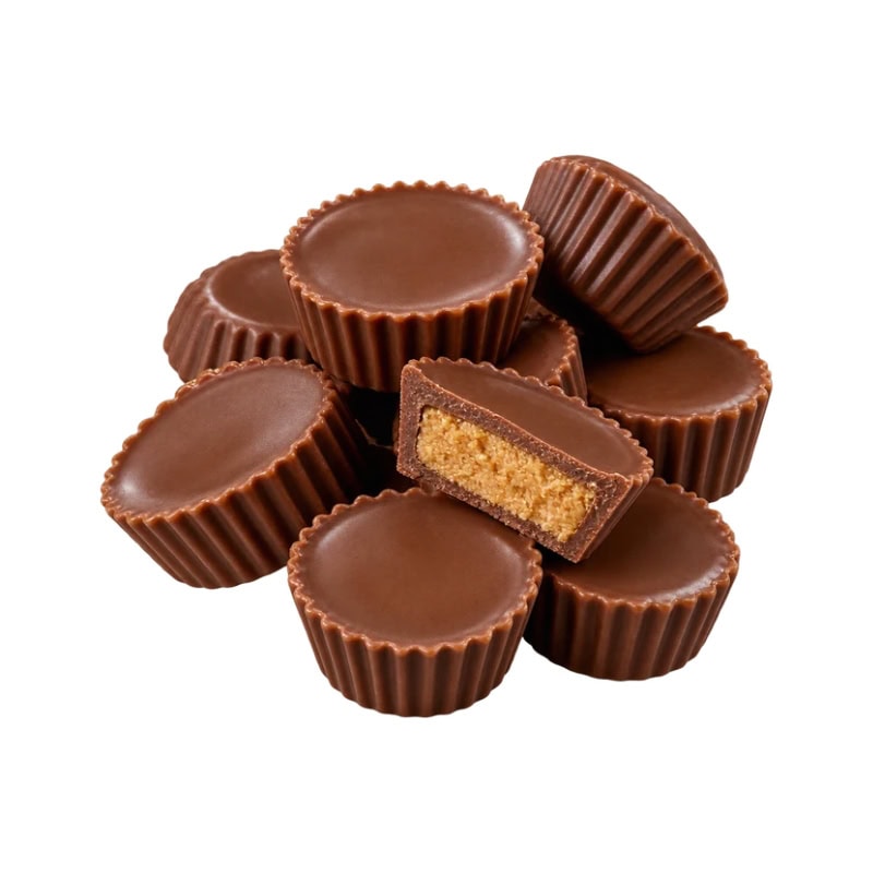 THC Peanut Butter Cups Minis (600mg) - Image 2